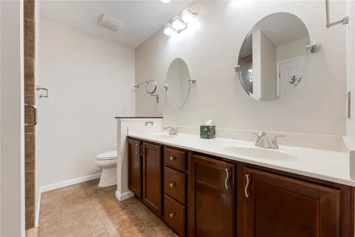 Master Bath with Dual Sinks