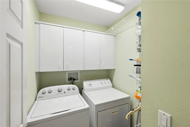 Inside laundry