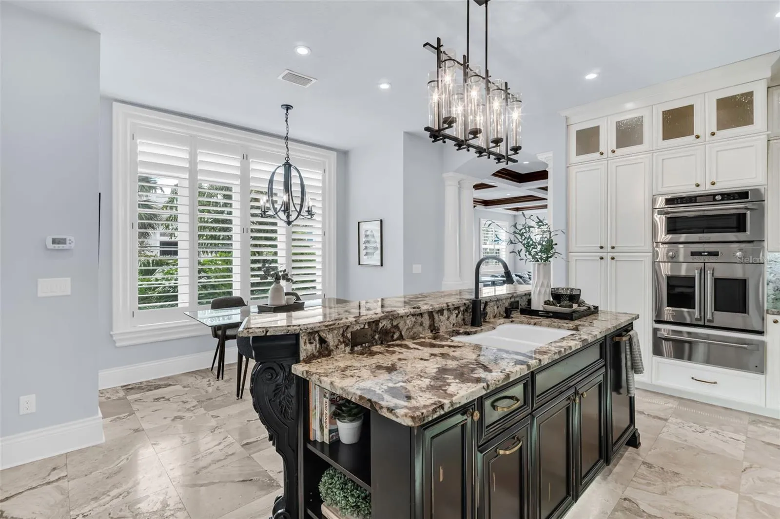 Main level Kitchen and Breakfast dining area
