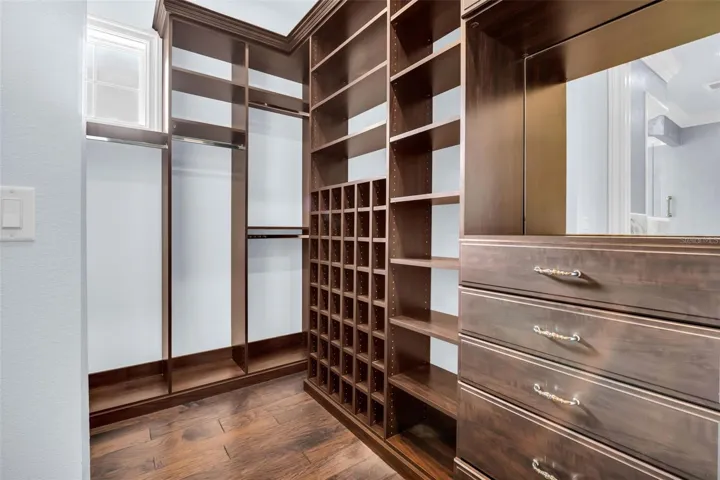 primary closet