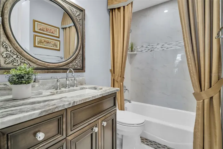 3rd level ensuite bath for bedroom #2