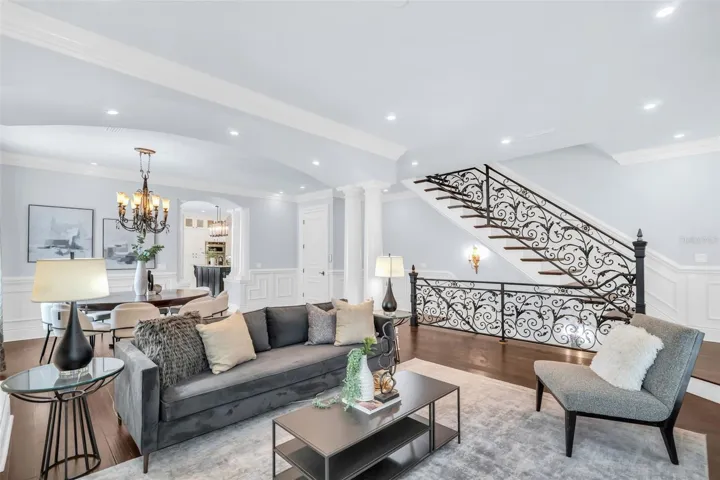 Main level Living &amp; Dining area