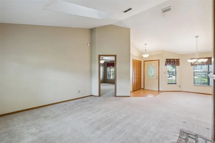 A larger view of the living room.