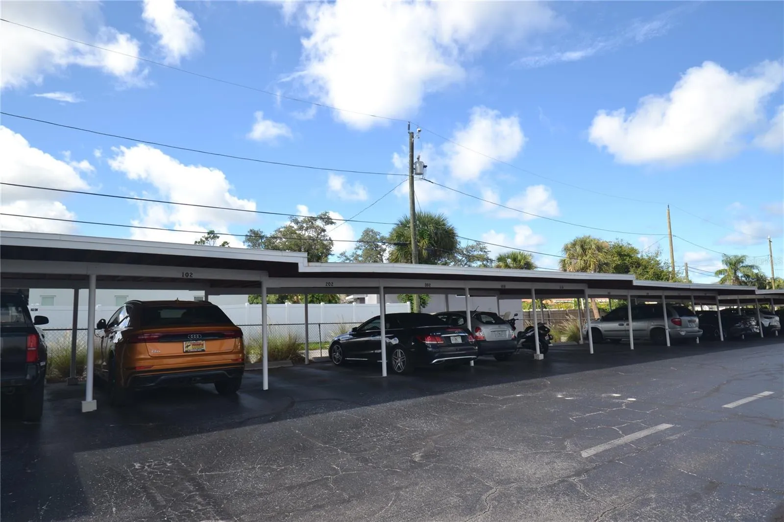 Reserved Carport space