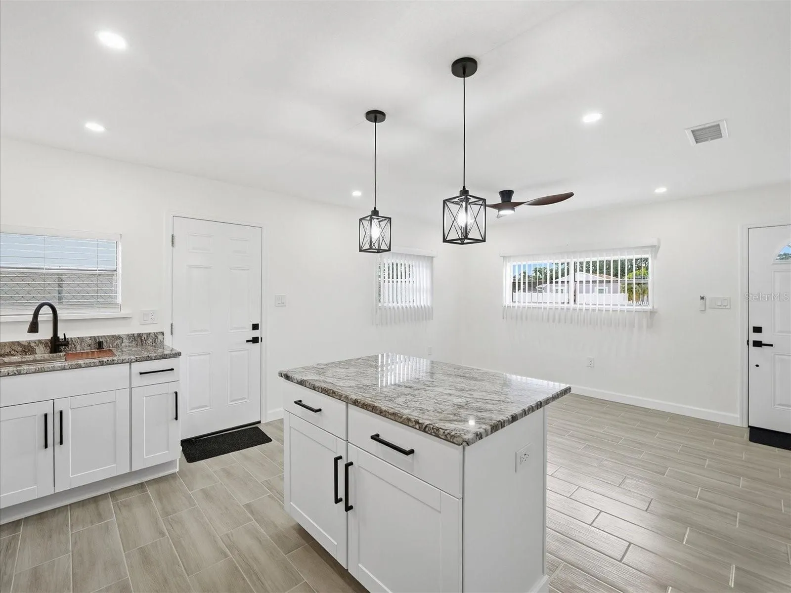 Kitchen Island to Living Room