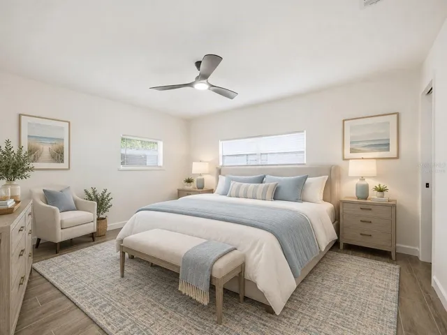 Virtually Staged - Primary Bedroom