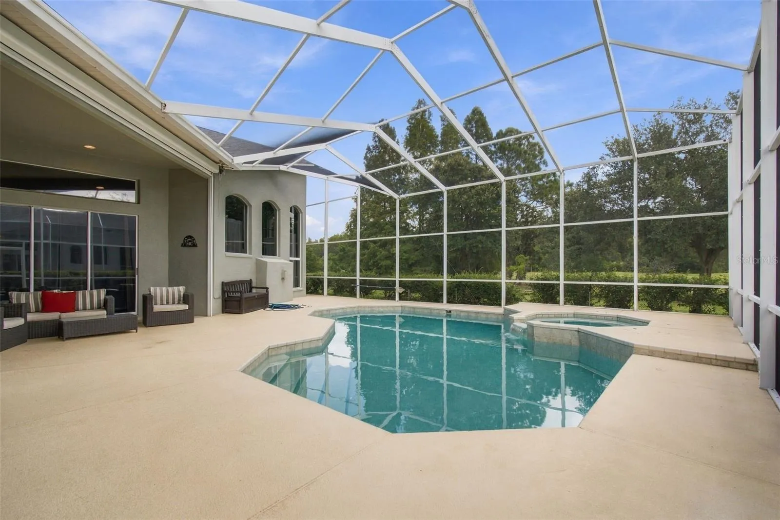 Pool/Spa - with nature views