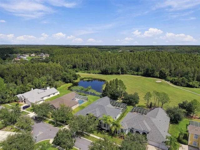 Manicured Golf Course amidst the Natural Lansdscape