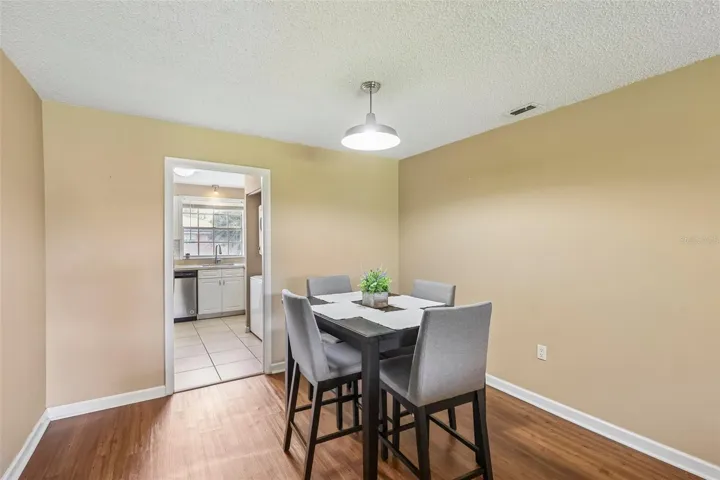 Clean slate and great space to dine or make an office