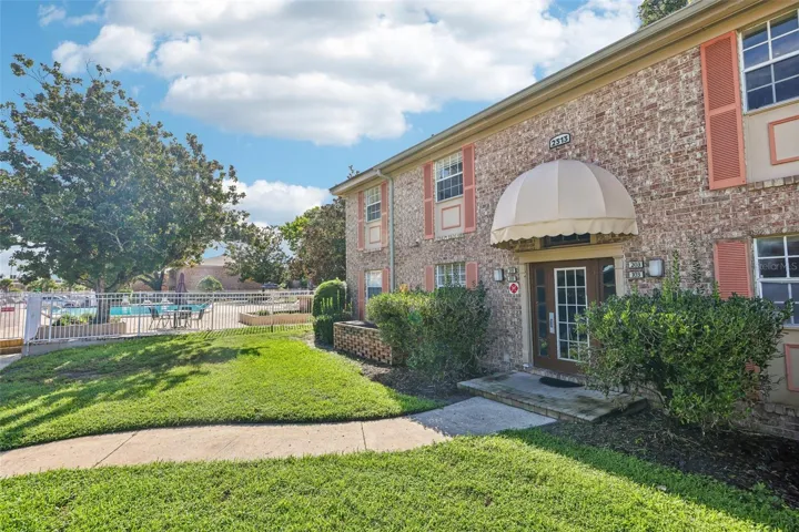 The back door of your condo building is right next to the pool!
