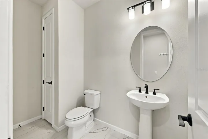 Downstairs Bathroom Half Bath
