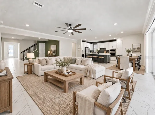 **This Photo has been virtually staged. Furnishings and decor shown are digitally added and are not physically present in the property