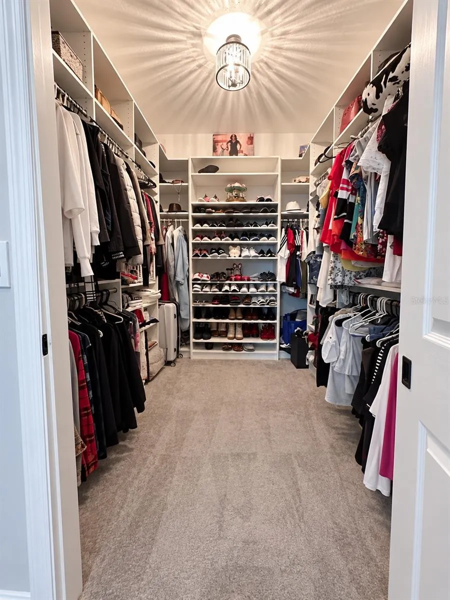 Primary bedroom closet