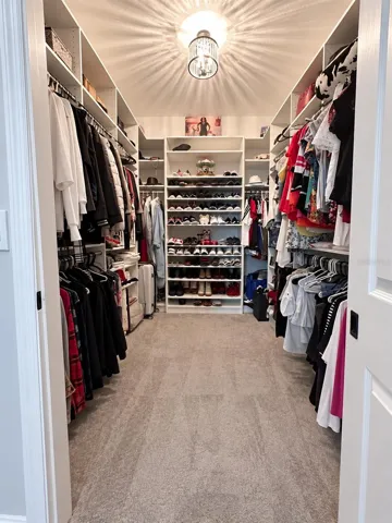 Primary bedroom closet