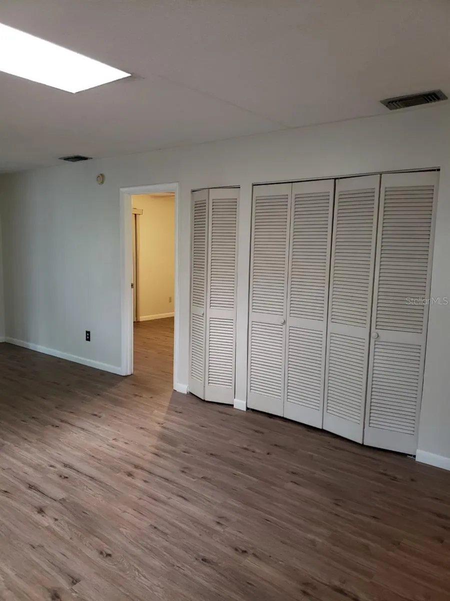 Closet in living area