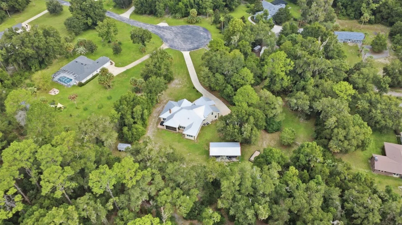 REAR AERIAL VIEW