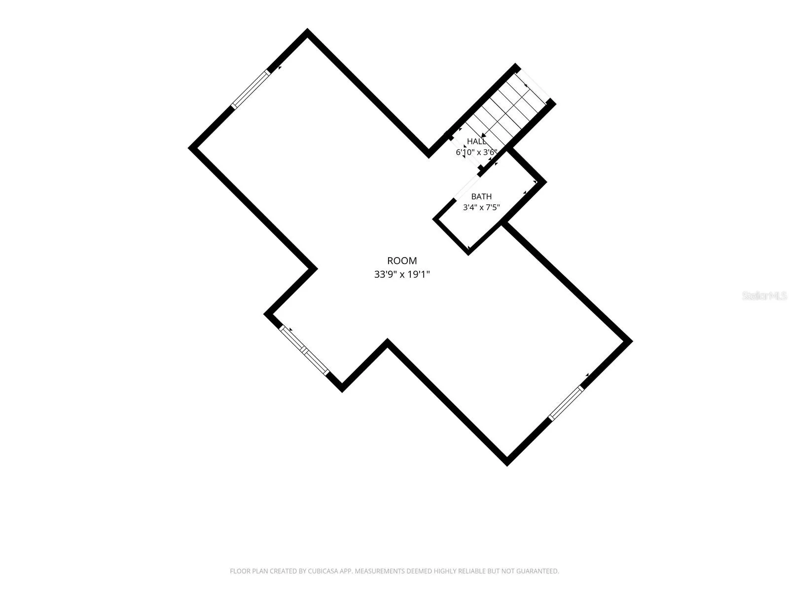 FLOOR PLAN 2ND STORY W/APPROX MEASUREMENTS