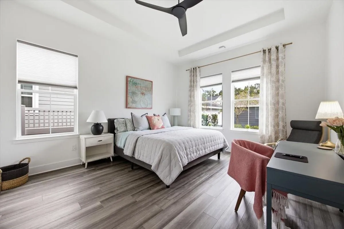 Primary Bedroom with Tray Ceiling, Large Walk-in Closet &amp; En-suite Bathroom