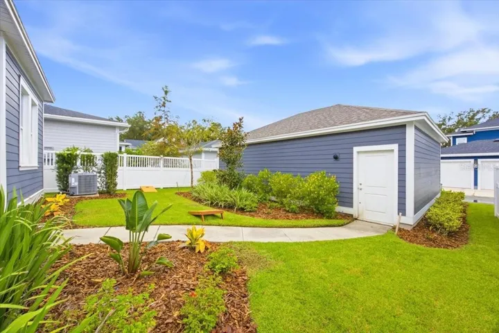 Fenced Yard
