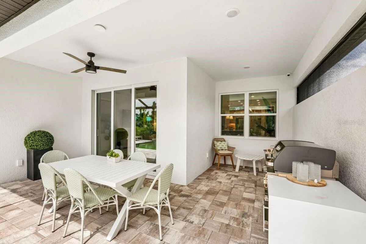 Lanai-Photo description represents the model home of same floor plan.