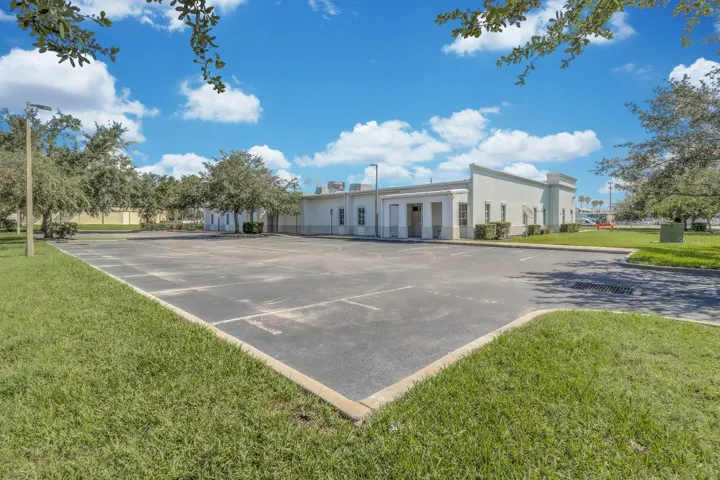 Back of Building with Additional Parking Space