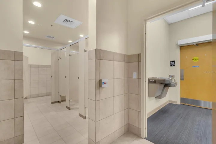 Interior View of Bathrooms