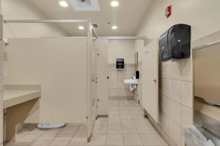 Interior View of Bathrooms
