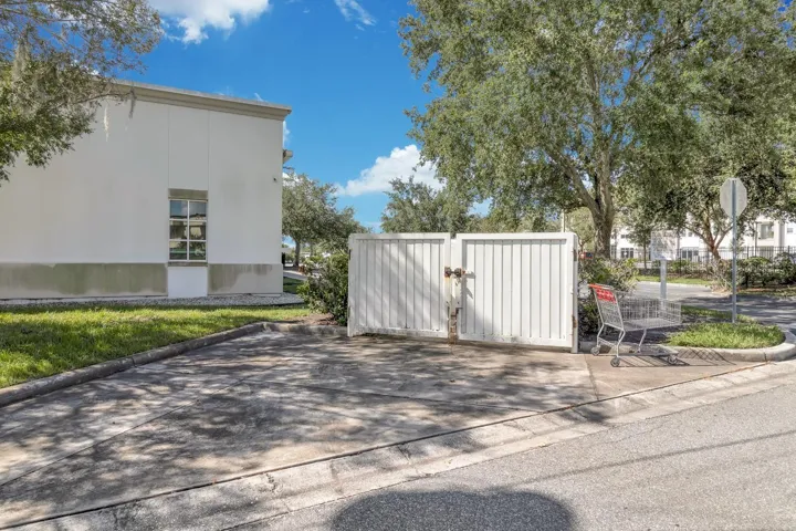 Back of Building / Dumpster Area
