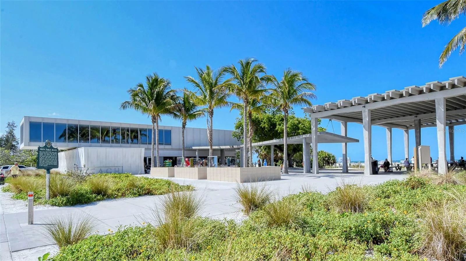 Siesta Key Beach offers miles of shoreline along the Gulf.