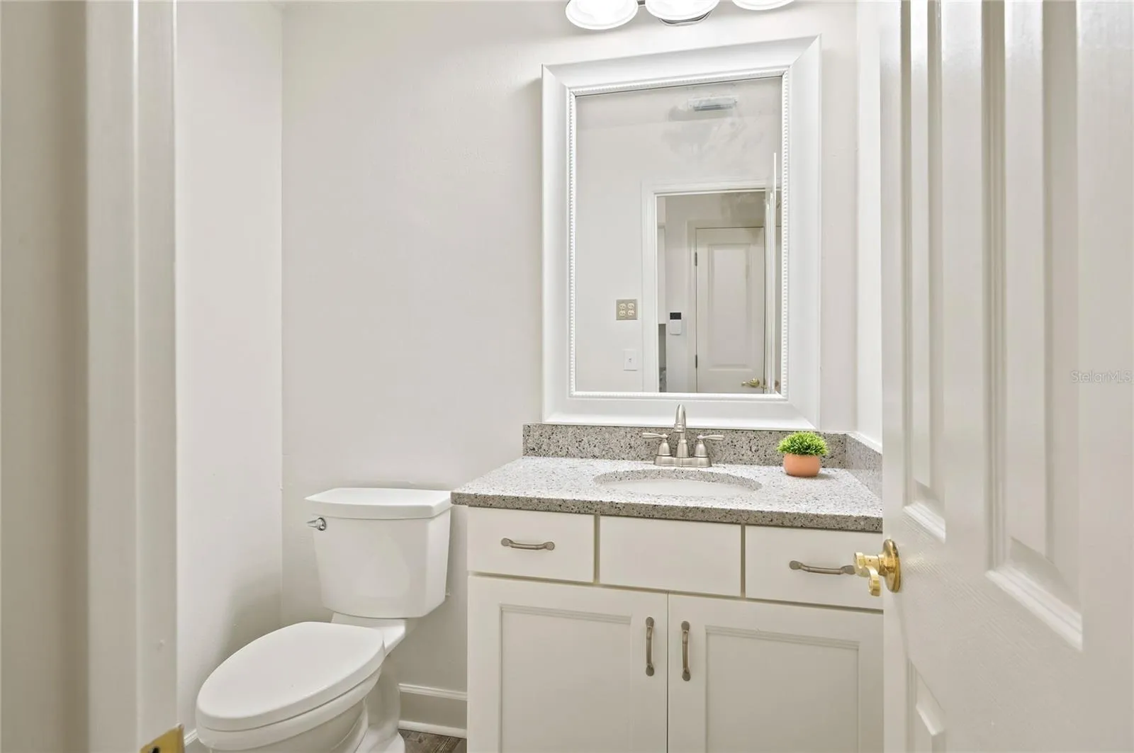 Guest bath located off family room
