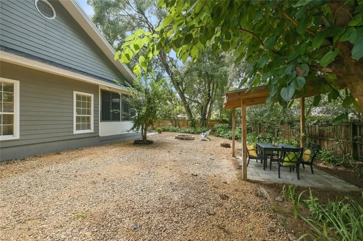 Low-maintenance grounds provide plenty of room to relax and enjoy the natural surroundings.