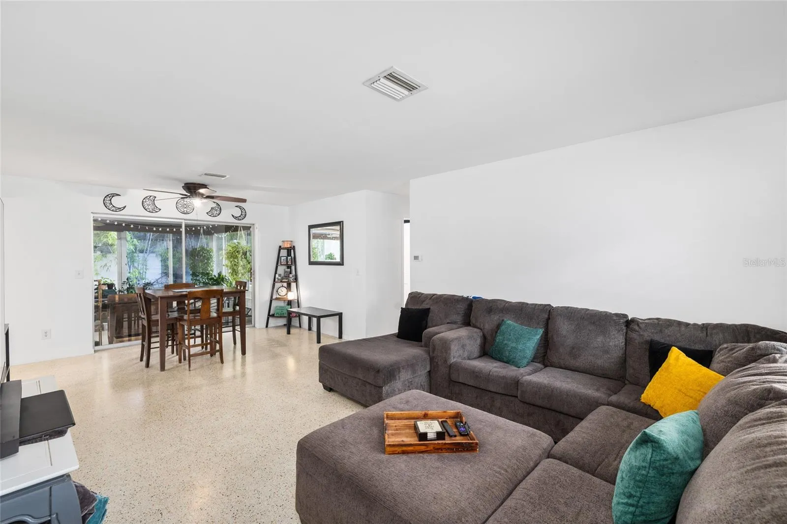 Living Room and Dining Room