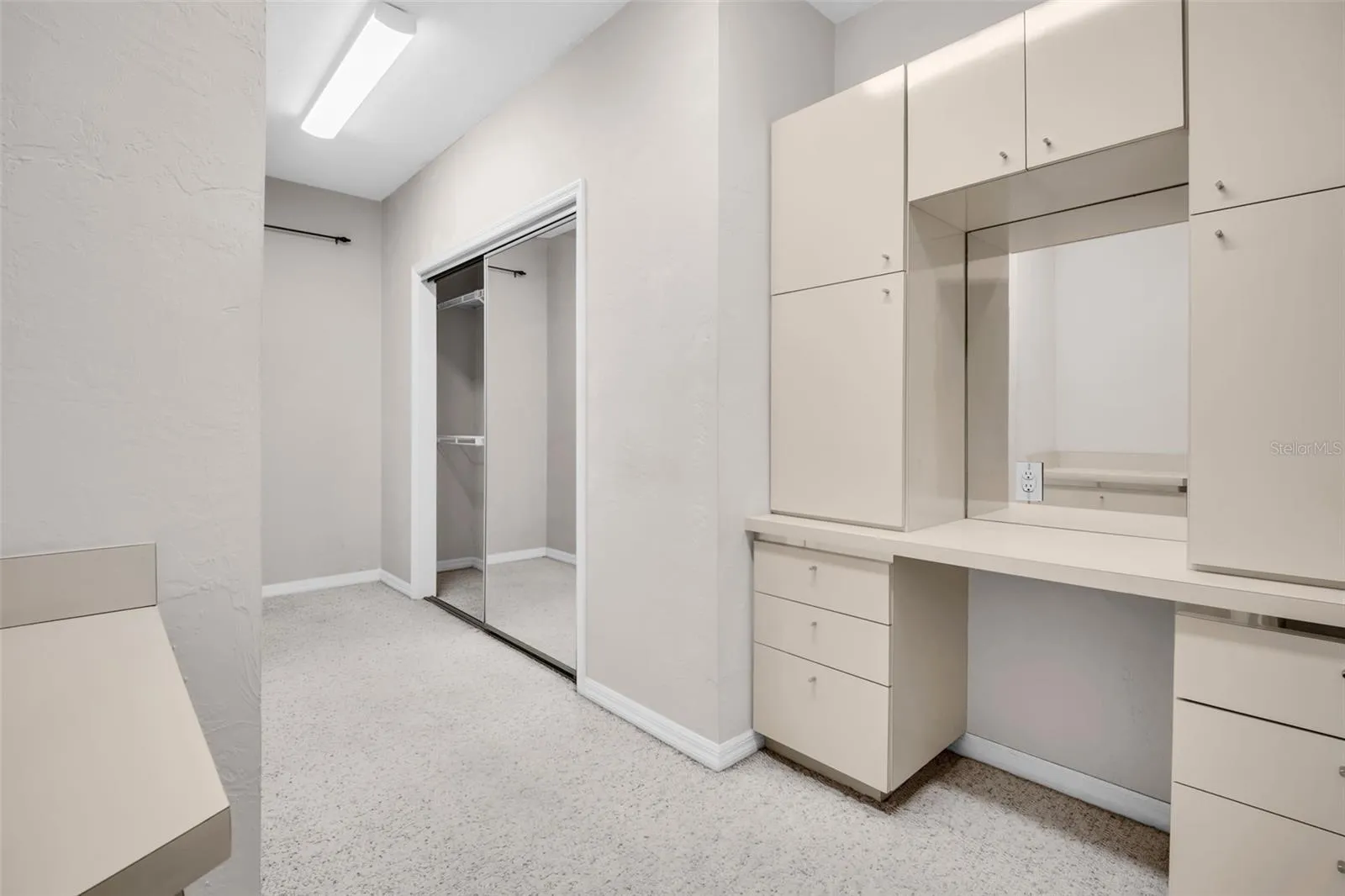 Primary Dressing room and closets