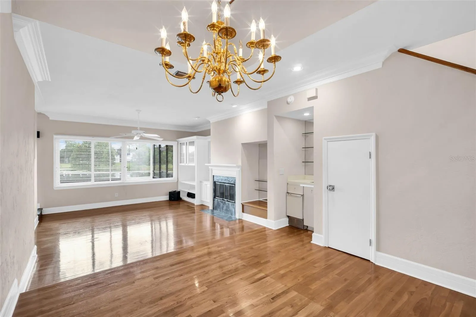 Living room and dinning area
