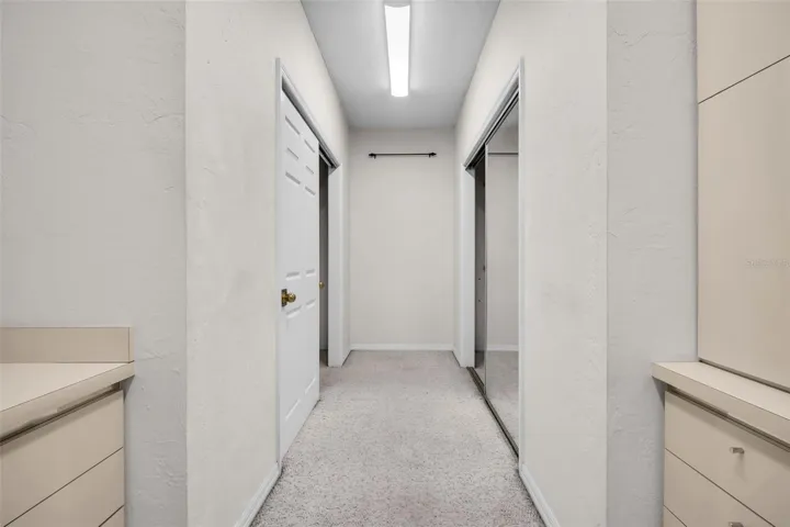 Primary Dressing room and closets