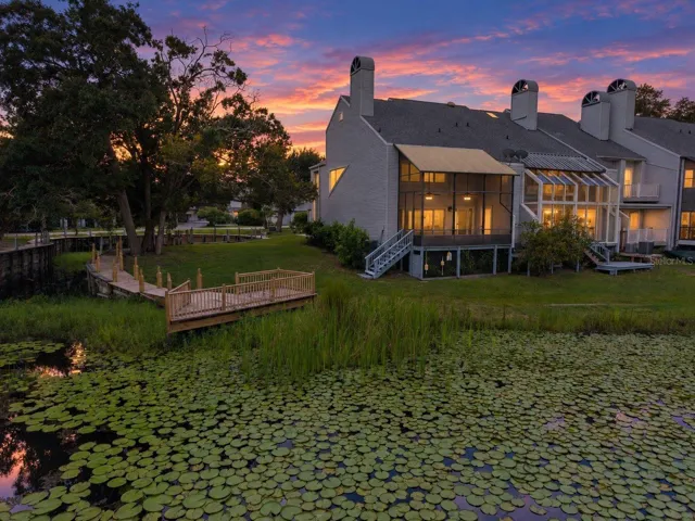 Back of the home