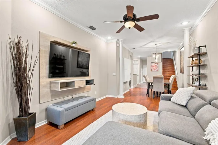 Family Room &amp; Dining Room