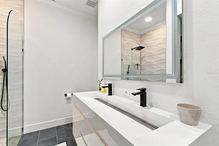 Hanging Double Vanity
