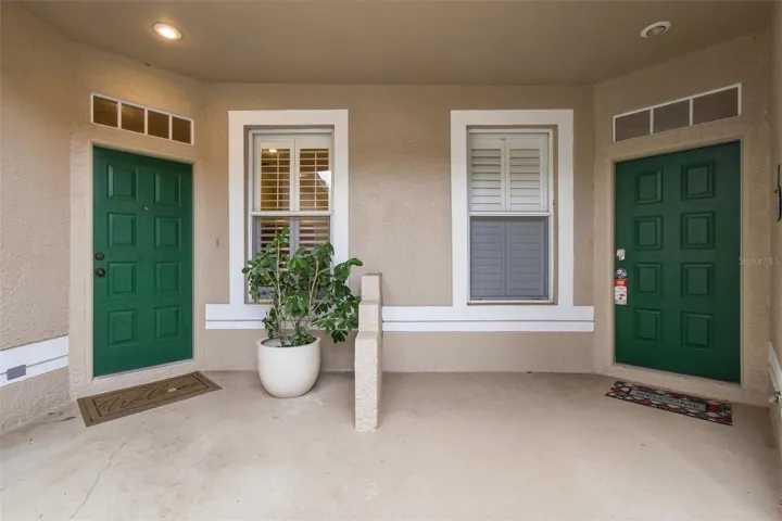 Exterior Entry (on left)