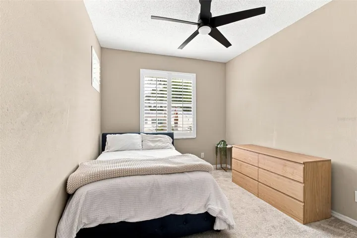 Spacious Bedroom 2 w/Plantation Shutters