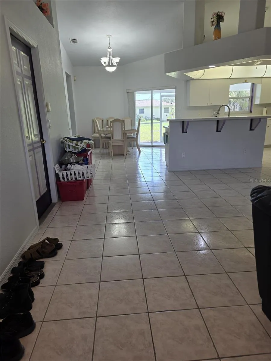 View from front door