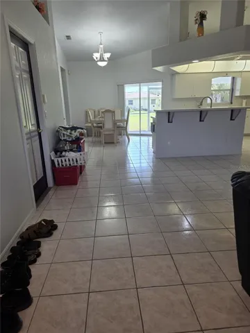 View from front door