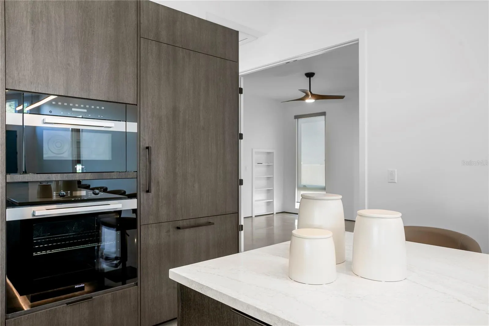 Miele Appliances w/ paneled fridge