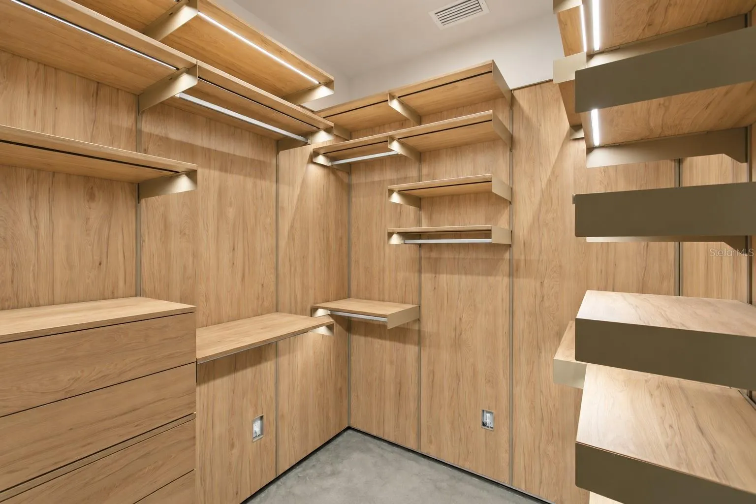 Primary Walk In Closet