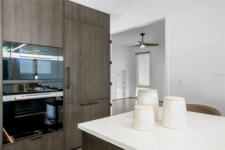 Miele Appliances w/ paneled fridge