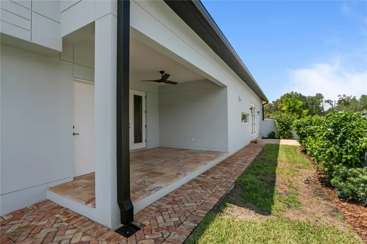 Side- Covered Patio