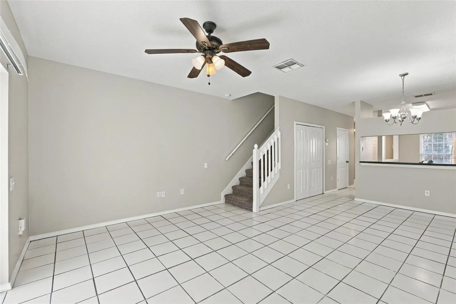 Dining & Living Room: Open Concept