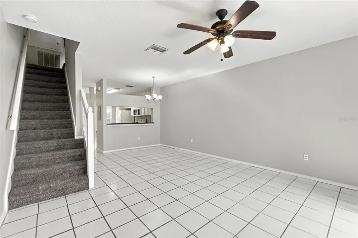 Staircase To Second Floor