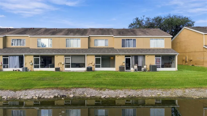 Rear Exterior: Pond Views