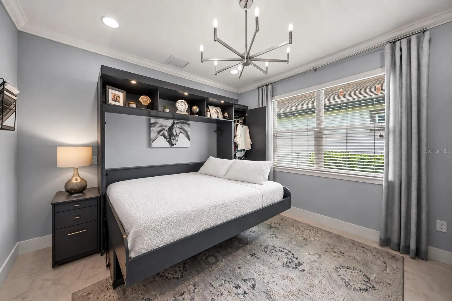 Queen Murphy Bed system with Closet